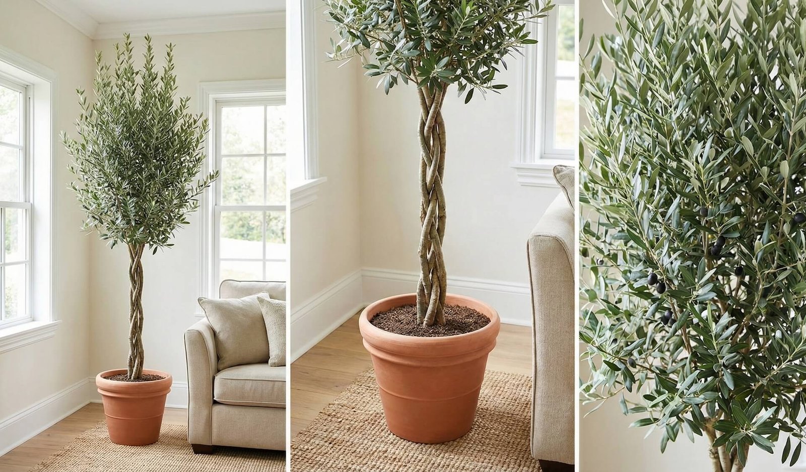 Siauros formos, alyvmedis 'Cipressino' vazone