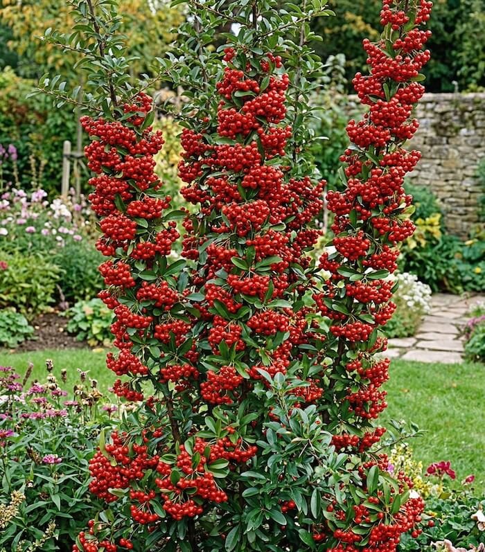 Raudonvaisė dyglainė ‘RED COLUMN’ (lot. Pyracantha coccinea ‘RED COLUMN’) Raudonvaisė dyglainė ‘RED COLUMN’ (lot. Pyracantha coccinea ‘RED COLUMN’)