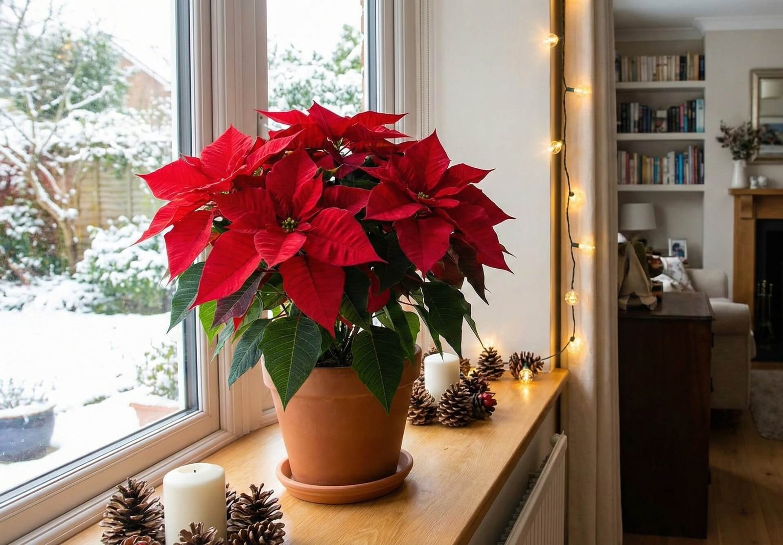 Puansetijos auginimas, priežiūra, krenta lapai ir kaip persodinti?