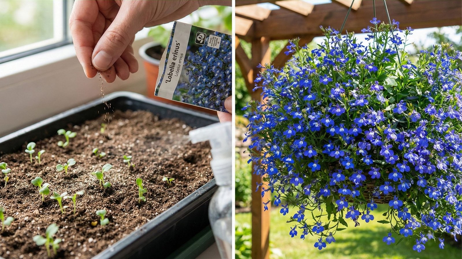Lobelija, 5 dalykai, kurių negalima pamiršti sėjant 2026 metais