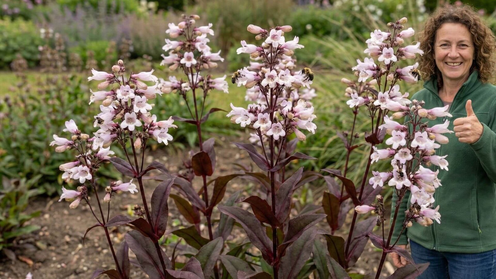 Penstemonas 'Dark Towers', 4 priežastys, kodėl jis vertas vietos gėlyne