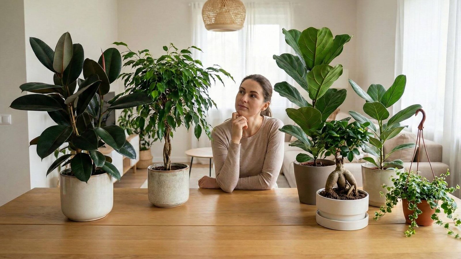 Fikusas, Top 6 rūšys, kurią pasirinkti? Priežiūra, auginimas