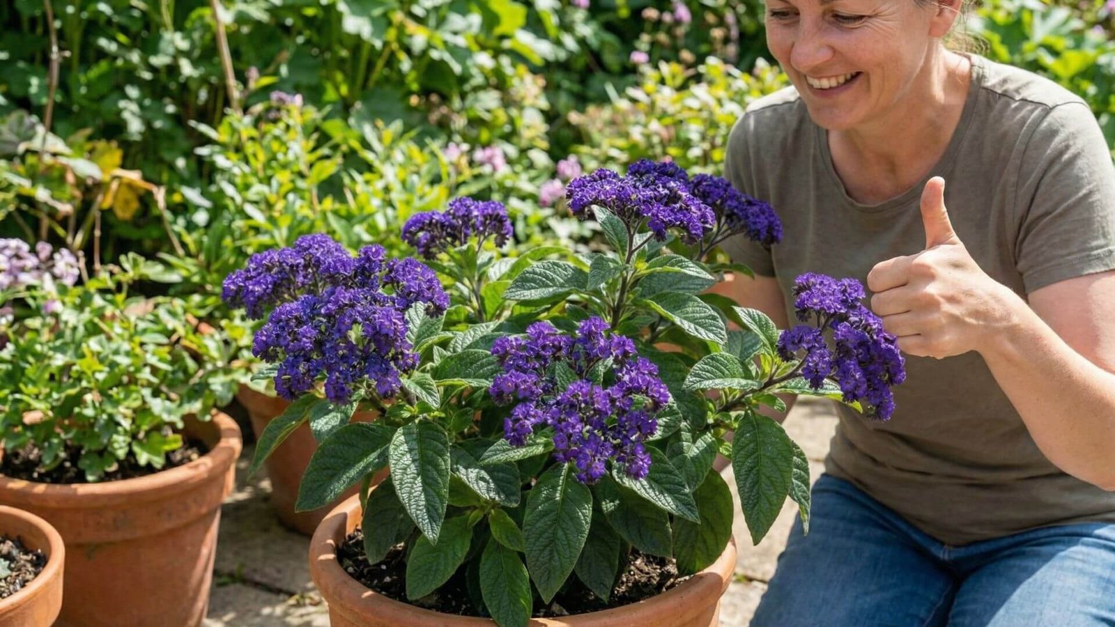 Kvapnusis heliotropas, 3 auginimo taisyklės ir priežiūra