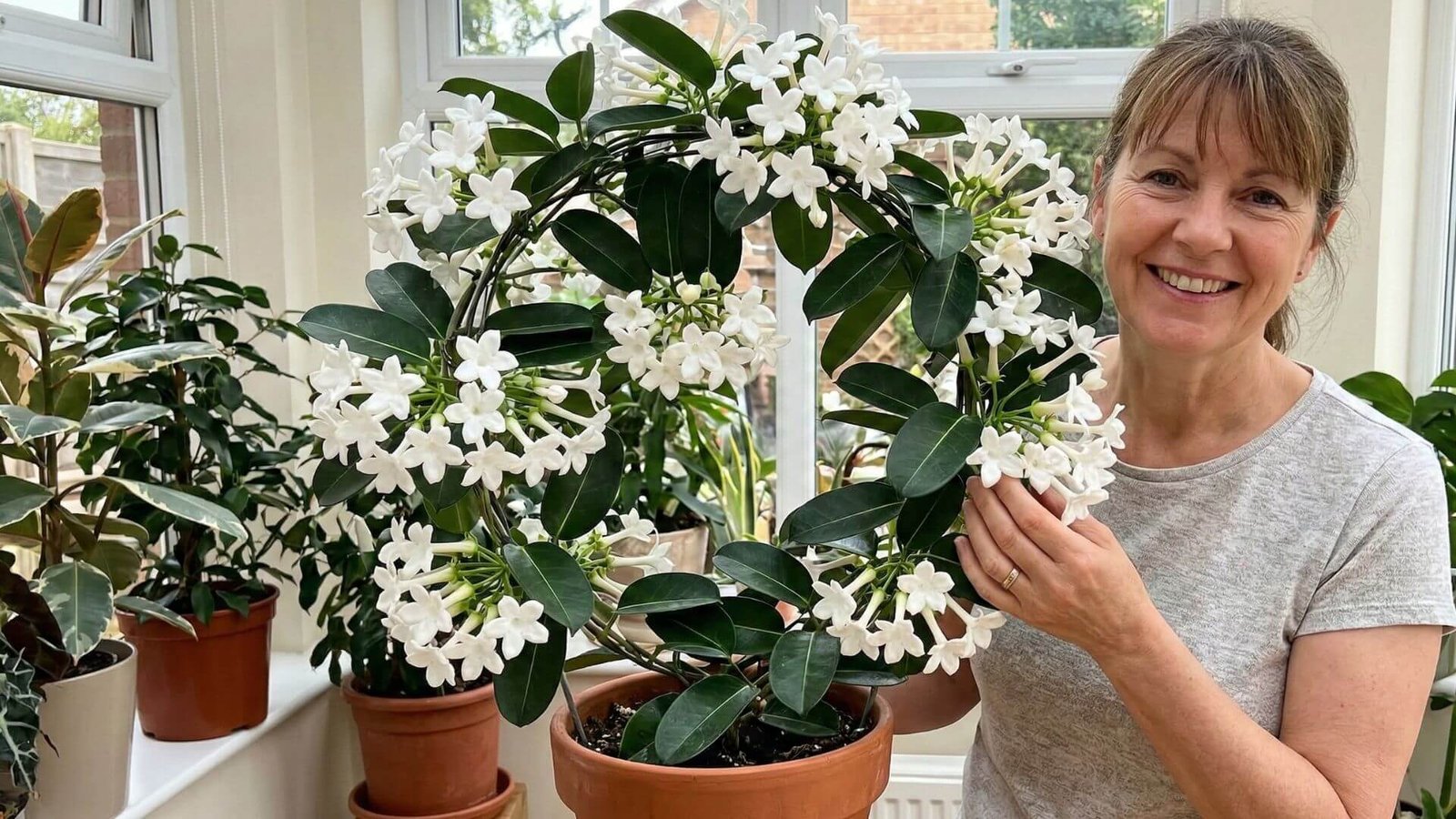 Gausiažiedis, kvapnusis stefanotis, 5 priežiūros taisyklės