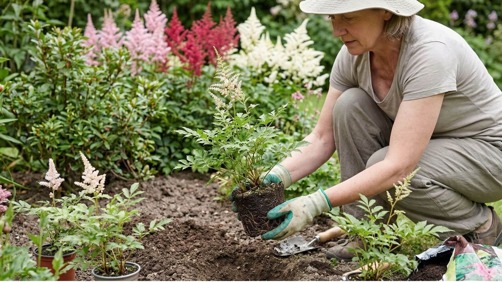Kada sodinti astilbes? Tinkamiausias laikas ir veislės