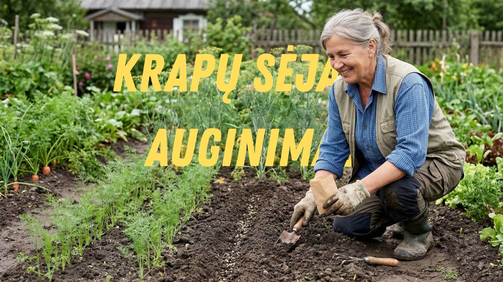 Krapų sėja 2026 metais, kada ir kaip sėti, praktiniai patarimai