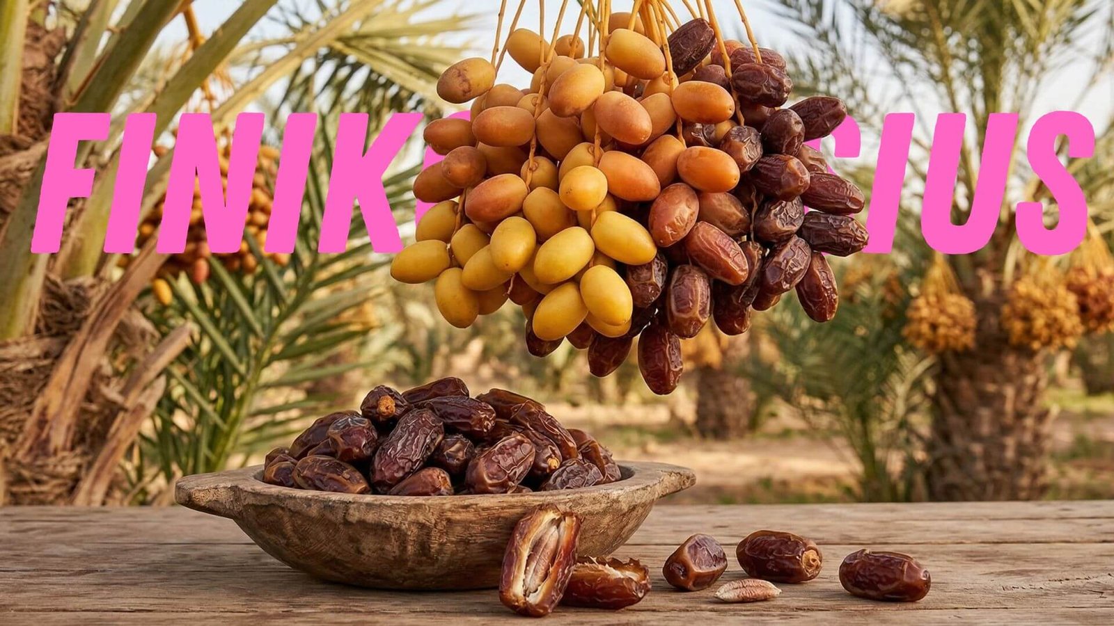 Kas yra finiko vaisius (datulė) - nauda, savybės, veislės