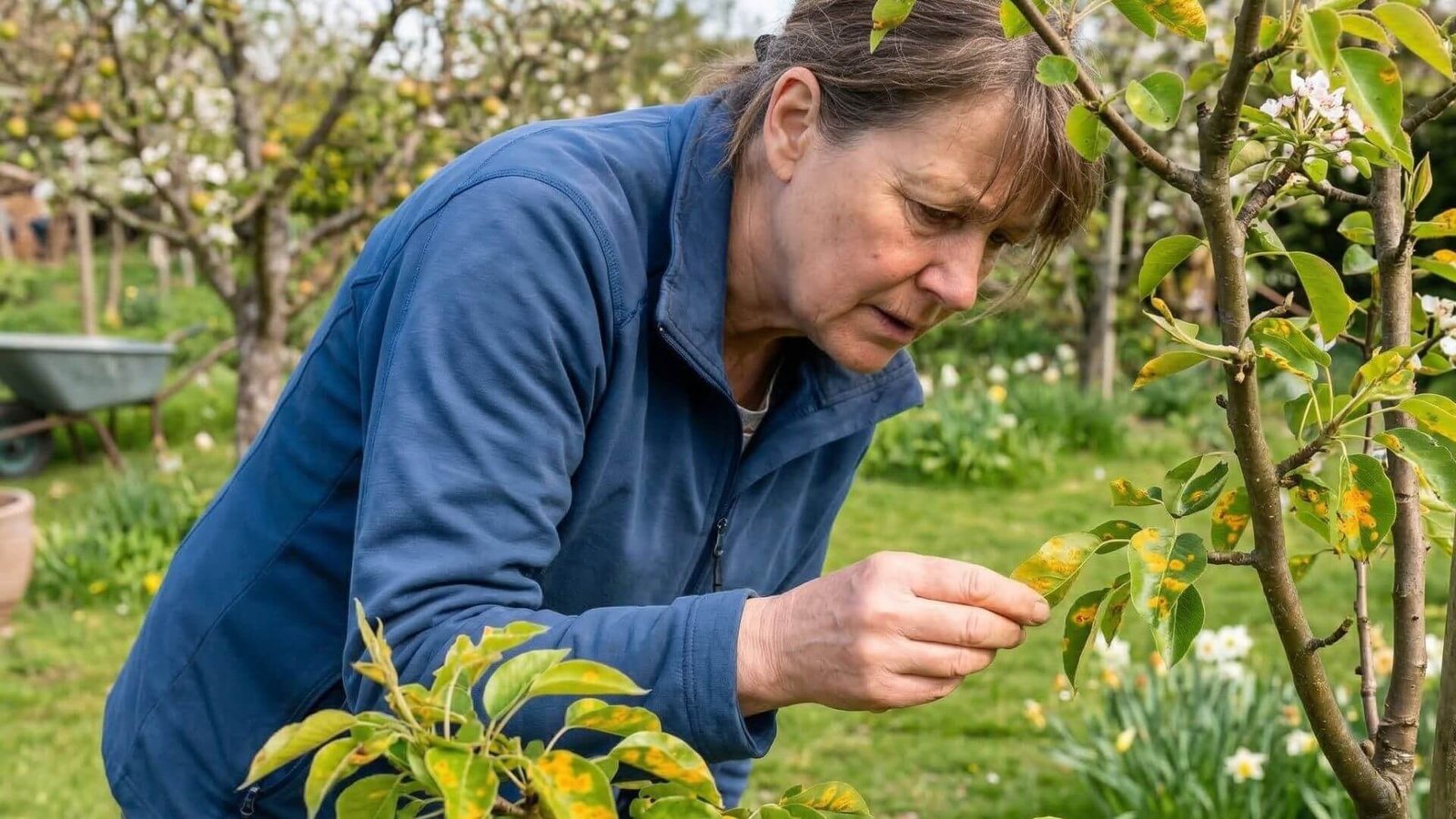 Kriaušių rūdys pavasarį, kaip atpažinti ir apsaugoti sodą?