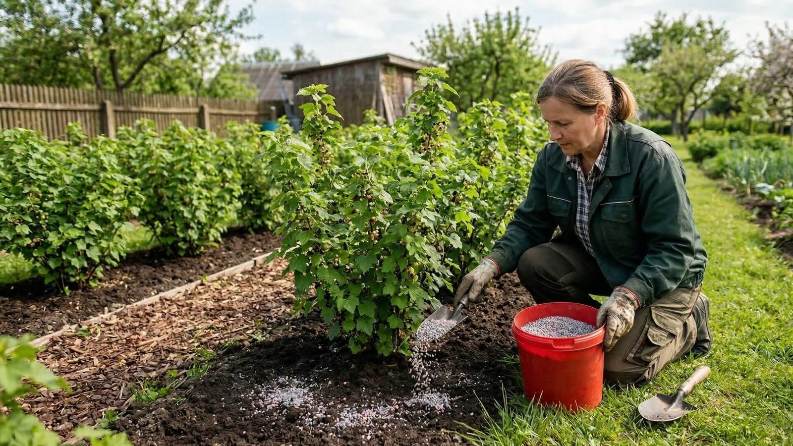 Juodųjų serbentų tręšimas, subalansuotos mitybos gairės