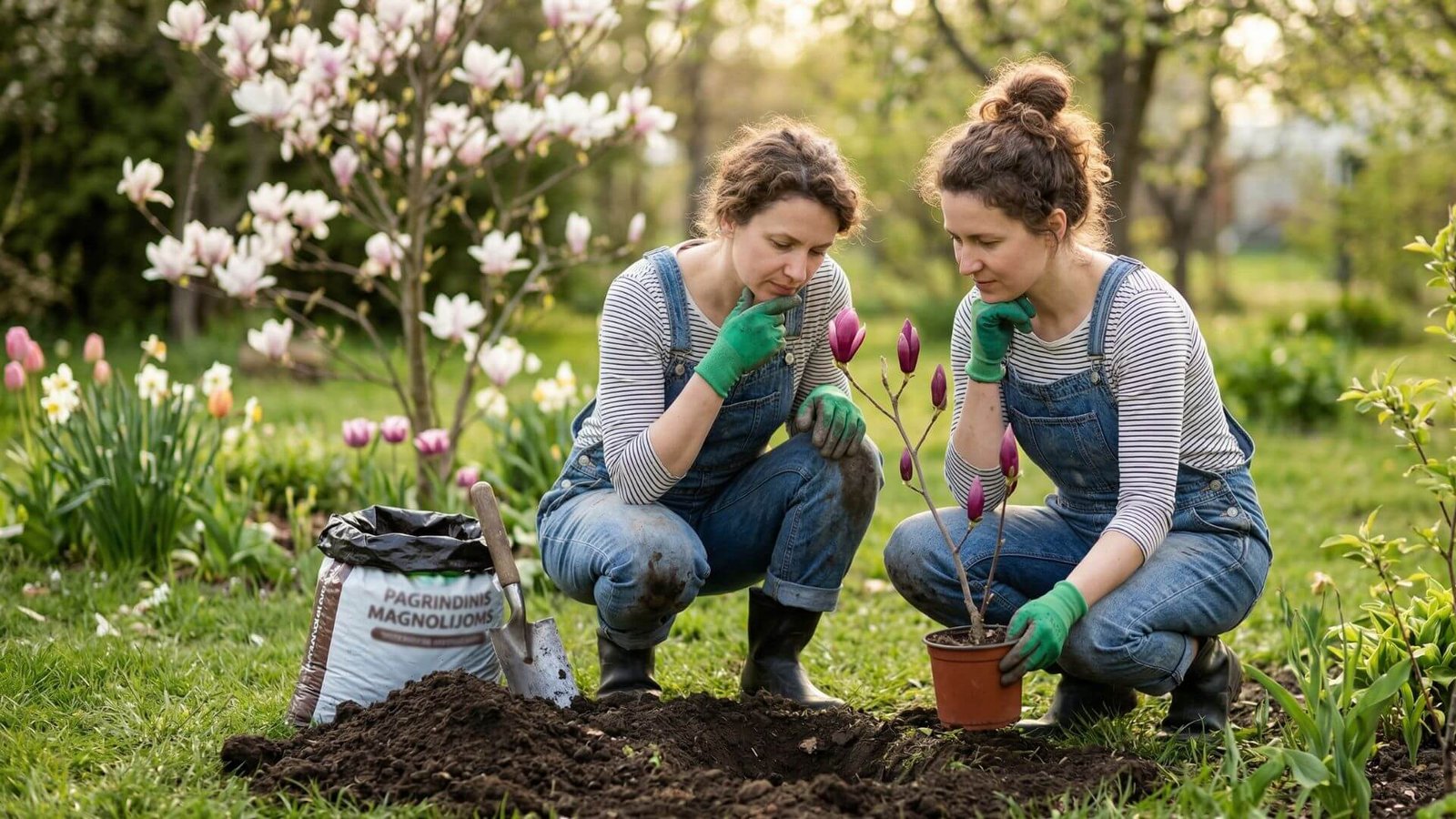 Kokios žemės reikia magnolijoms sodinti?