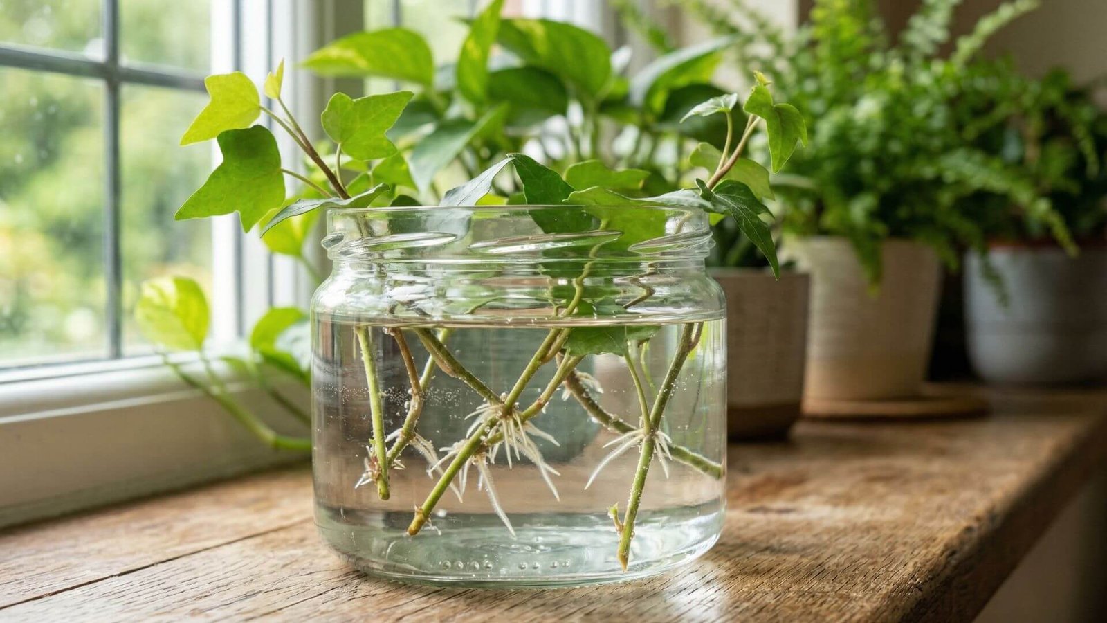 Gebenės dauginimas vandenyje auginiais, 5 žingsniai